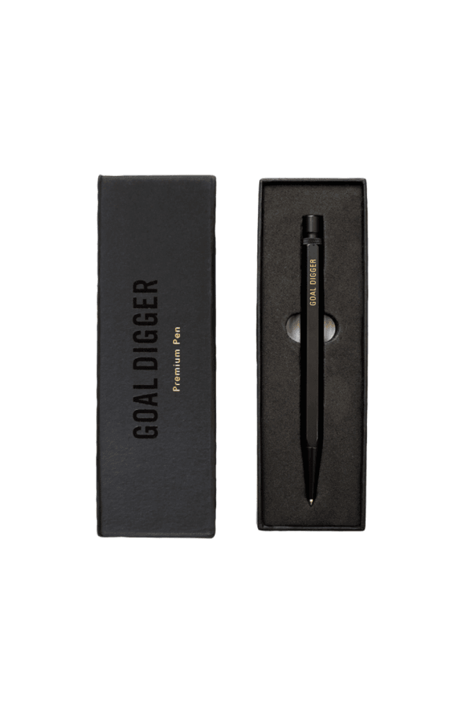 Migoals - Goal Digger Ballpoint Pen Black