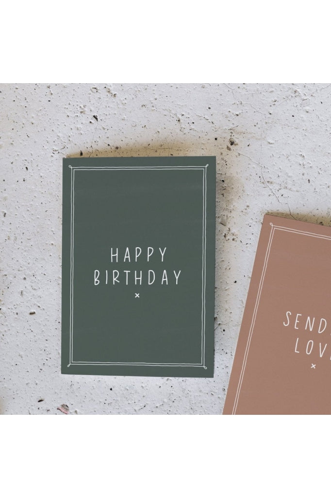 IN THE DAYLIGHT - HAPPY BIRTHDAY EUCALYPTUS - GREETING CARD - Tempted Kensington