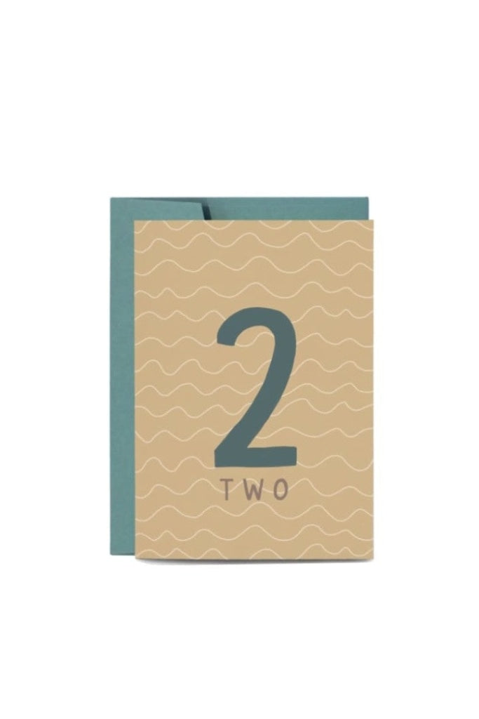 IN THE DAYLIGHT - 2ND BIRTHDAY - GREETING CARD