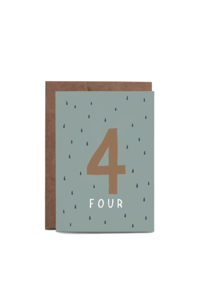 IN THE DAYLIGHT - 4TH BIRTHDAY - GREETING CARD
