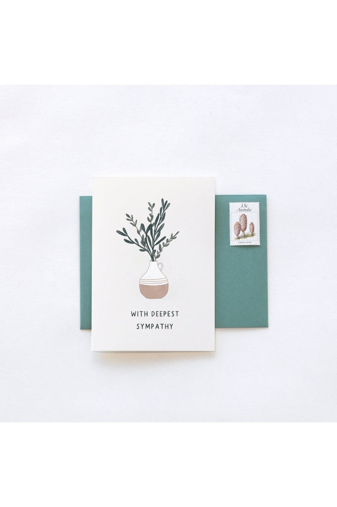 In The Daylight - Greeting Card Deepest Sympathy Branches