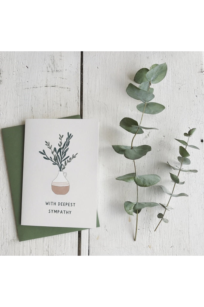 In The Daylight - Greeting Card Deepest Sympathy Branches