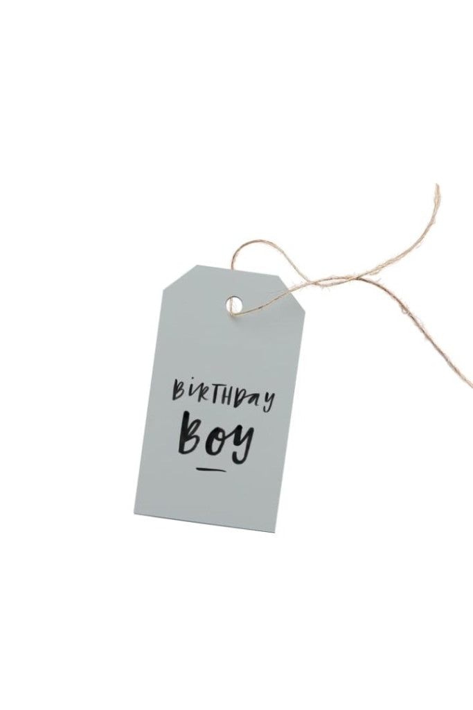 IN THE DAYLIGHT - BIRTHDAY BOY - GIFT TAG