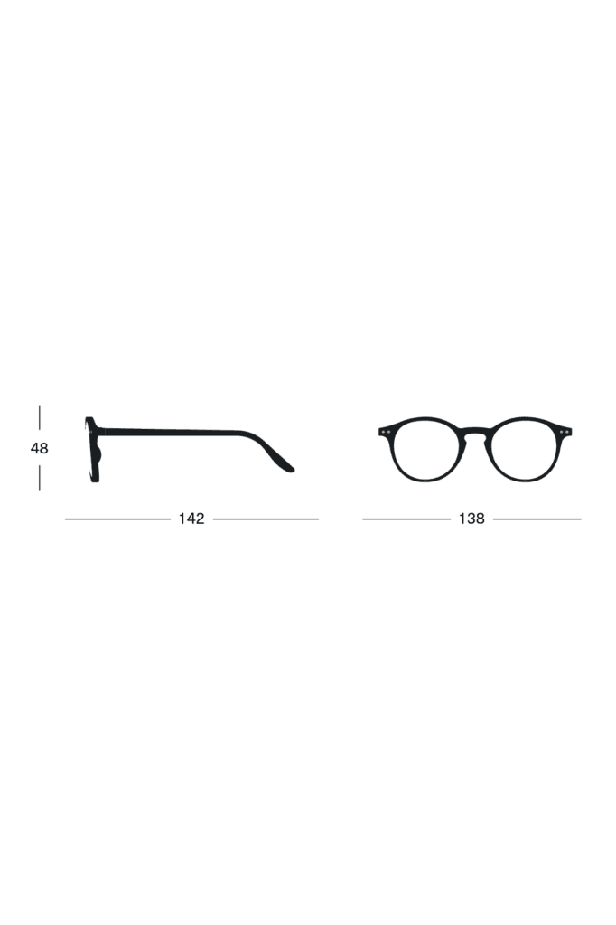 Izipizi - Reading Collection D Black