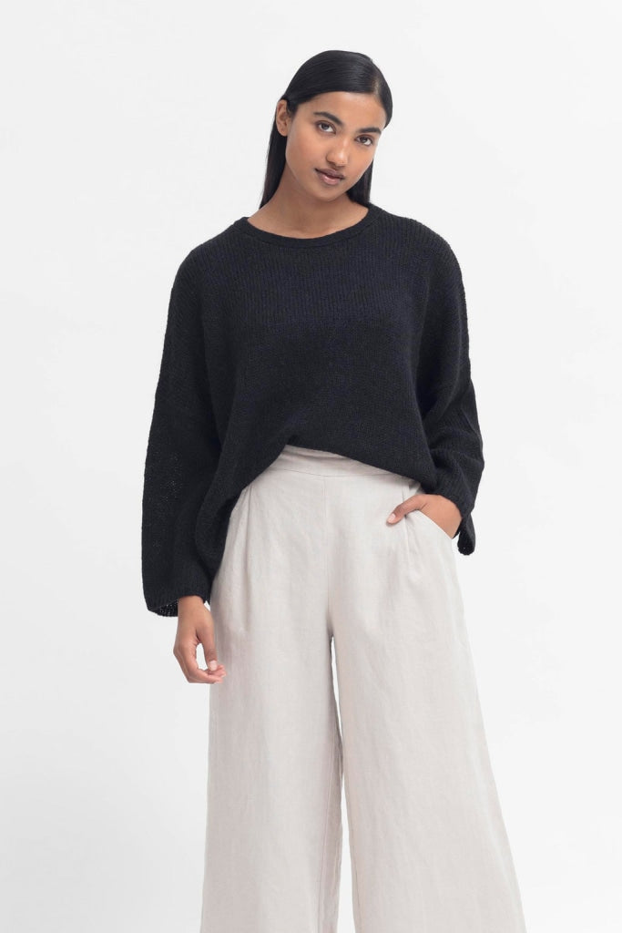 Elk The Label - Agna Sweater Black Apparel & Accessories > Clothing Shirts Tops Jumper