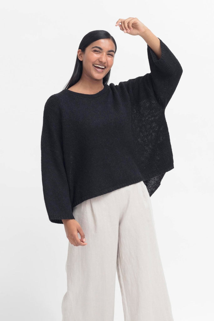 Elk The Label - Agna Sweater Black Apparel & Accessories > Clothing Shirts Tops Jumper