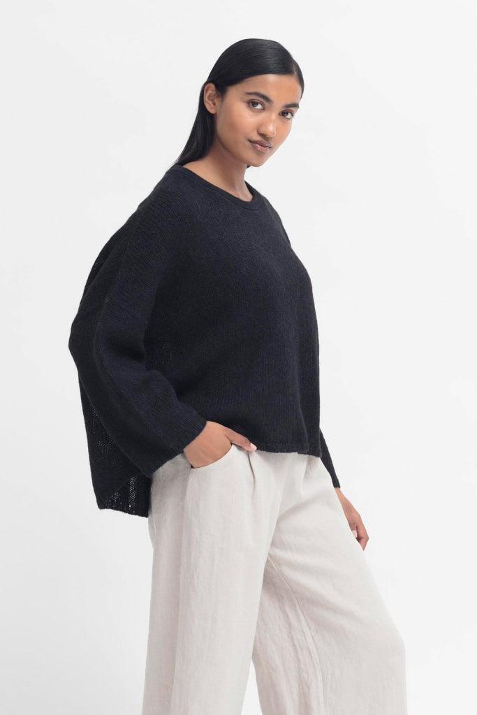 Elk The Label - Agna Sweater Black Apparel & Accessories > Clothing Shirts Tops Jumper