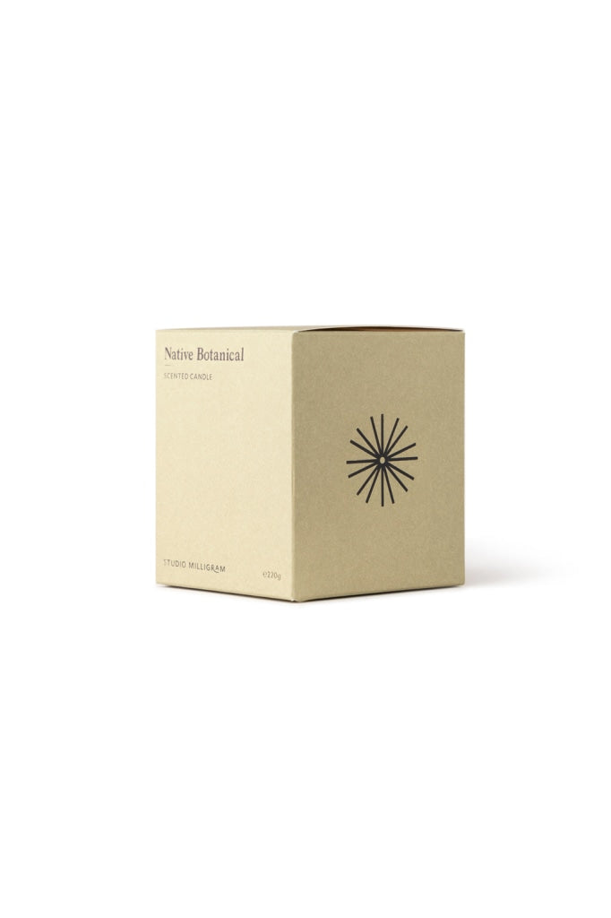 Studio Milligram - Scented Candle 220G Native Botanical