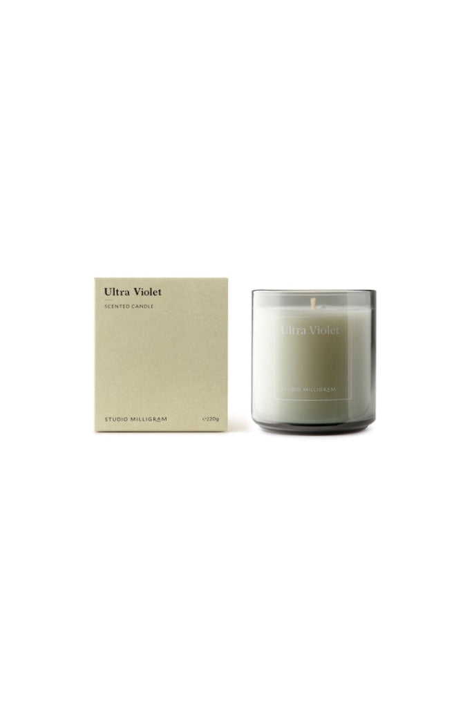 Studio Milligram - Scented Candle 220G Ultra Violet