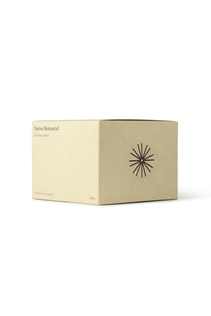 Studio Milligram - Scented Candle Native Botanical 600G