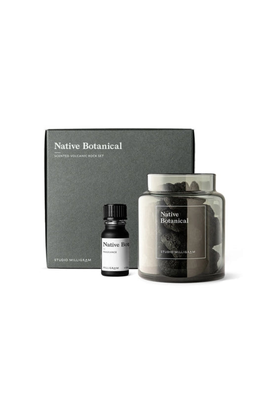 Studio Milligram - Scented Volcanic Rock Set Native Botanical