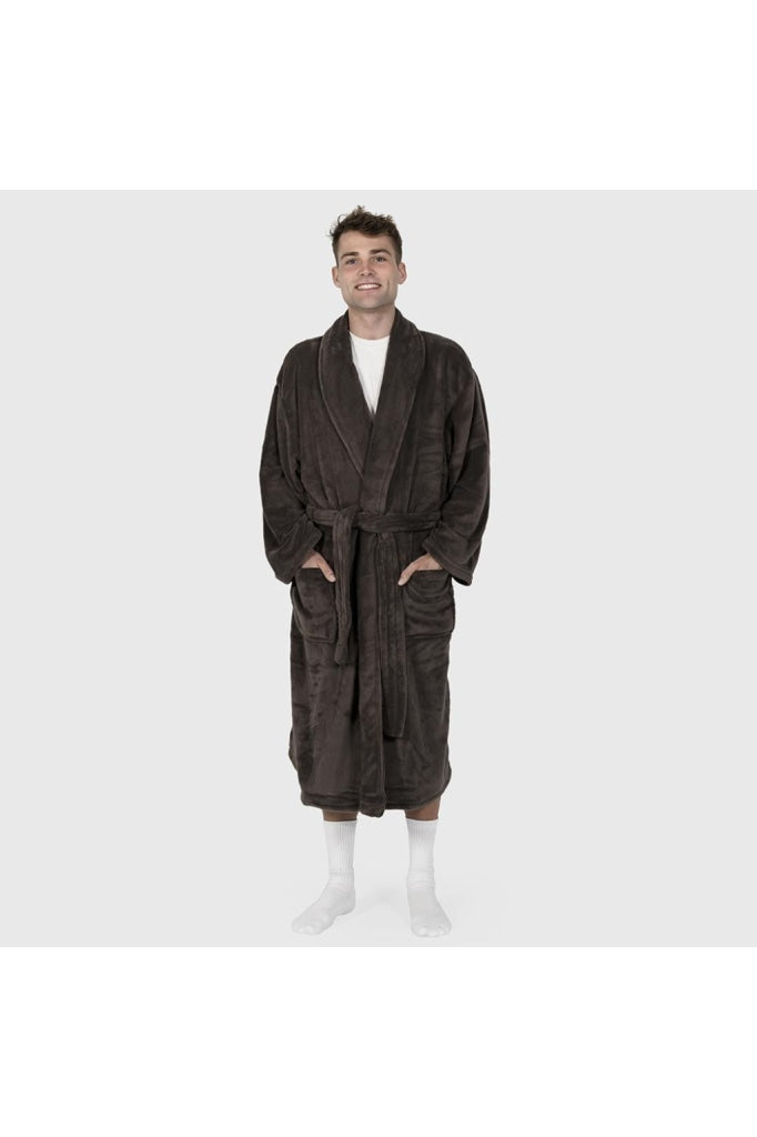 BAMBURY - MICROPLUSH ROBE - OLIVE - Tempted Kensington