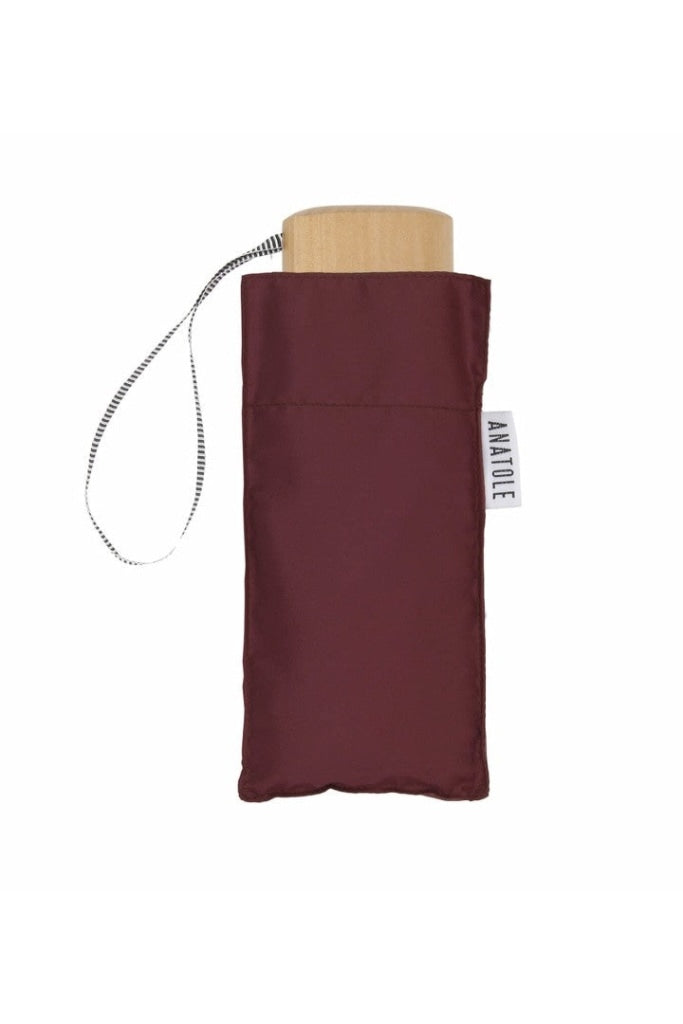 Anatole - Micro Umbrella Burgundy Home & Garden > Parasols Rain Umbrellas