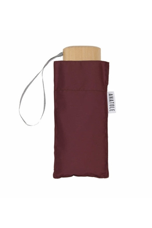 Anatole - Micro Umbrella Burgundy Home & Garden > Parasols Rain Umbrellas