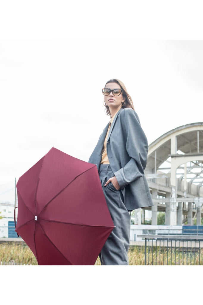 Anatole - Micro Umbrella Burgundy Home & Garden > Parasols Rain Umbrellas