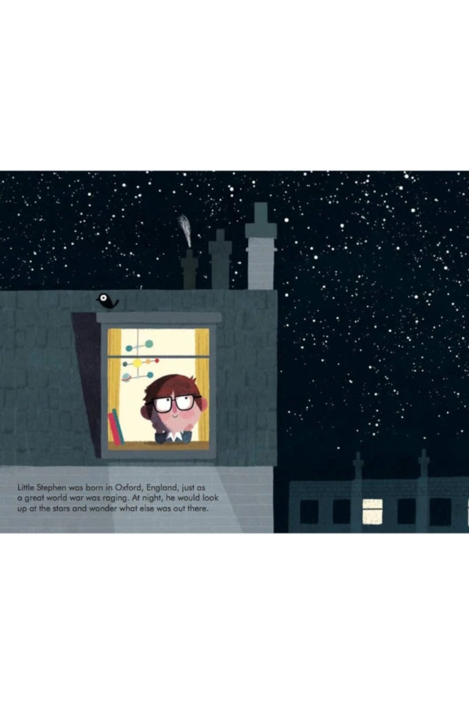 LITTLE PEOPLE, BIG DREAMS - STEPHEN HAWKING BY ISABEL SANCHEZ VEGARA - Tempted Kensington