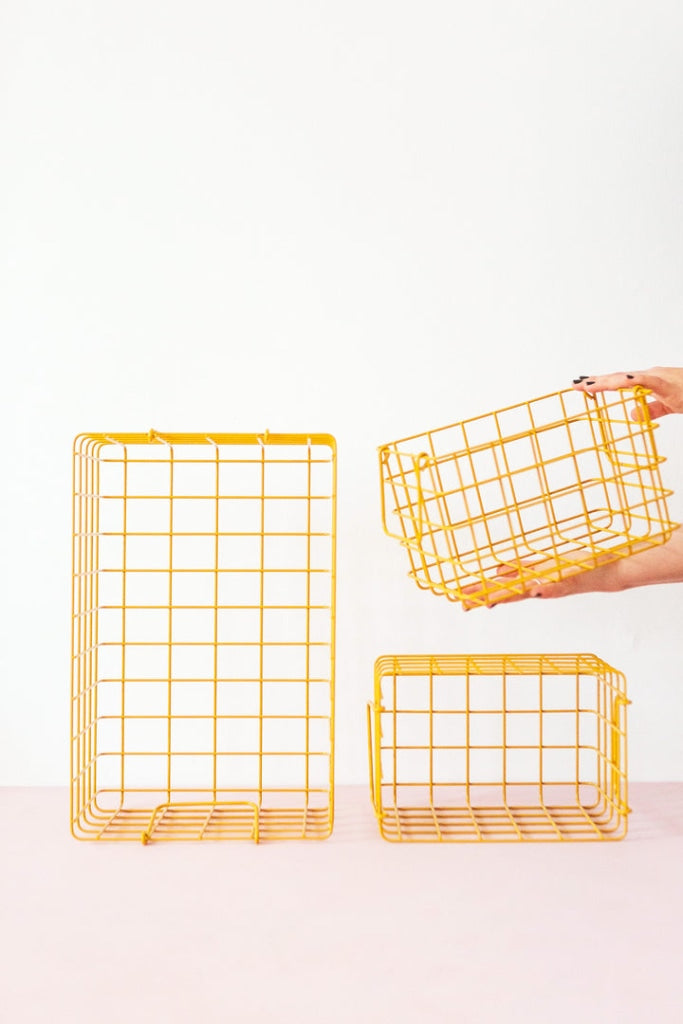 Mustard Made - Set Of 3 Baskets In Furniture > Cabinets & Storage Lockers Locker