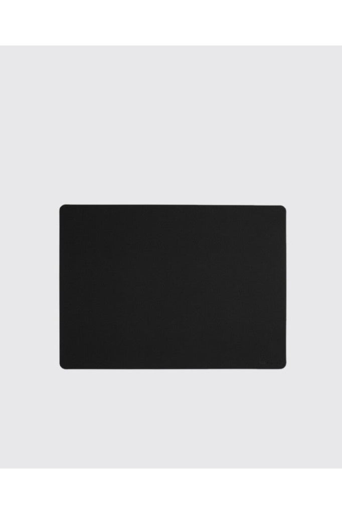 Asa Placemat - Soft Leather Look Charcoal