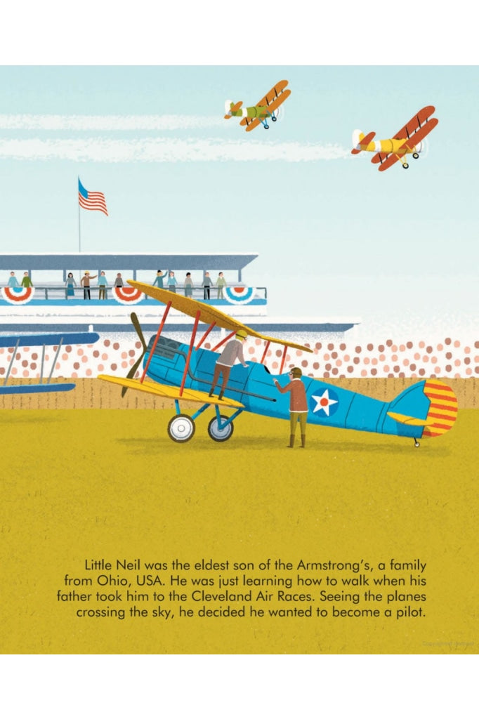 Little People Big Dreams - Neil Armstrong By Isabel Sanchez Vegara