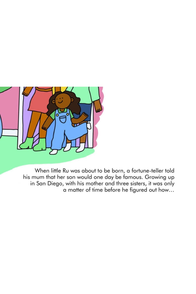LITTLE PEOPLE, BIG DREAMS BOOK - RUPAUL BY MARIA ISABEL SANCHEZ VEGARA - Tempted Kensington