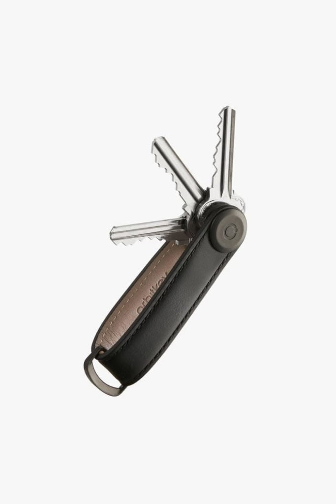 ORBITKEY 2.0 LEATHER - BLACK/BLACK - Tempted Kensington