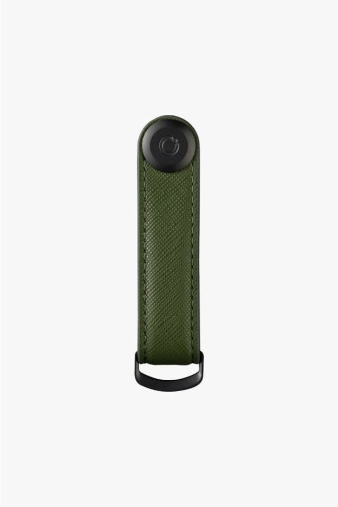 ORBITKEY - KEY ORGANISER - SAFFIANO LEATHER - OLIVE