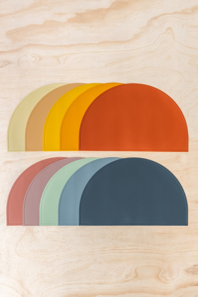 KIIN BABY - SILICONE PLACEMAT - MUSTARD - Tempted Kensington