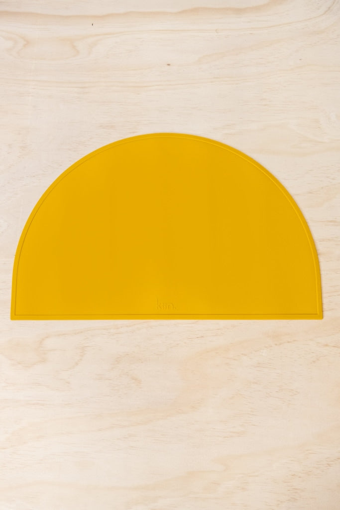 KIIN BABY - SILICONE PLACEMAT - MUSTARD - Tempted Kensington