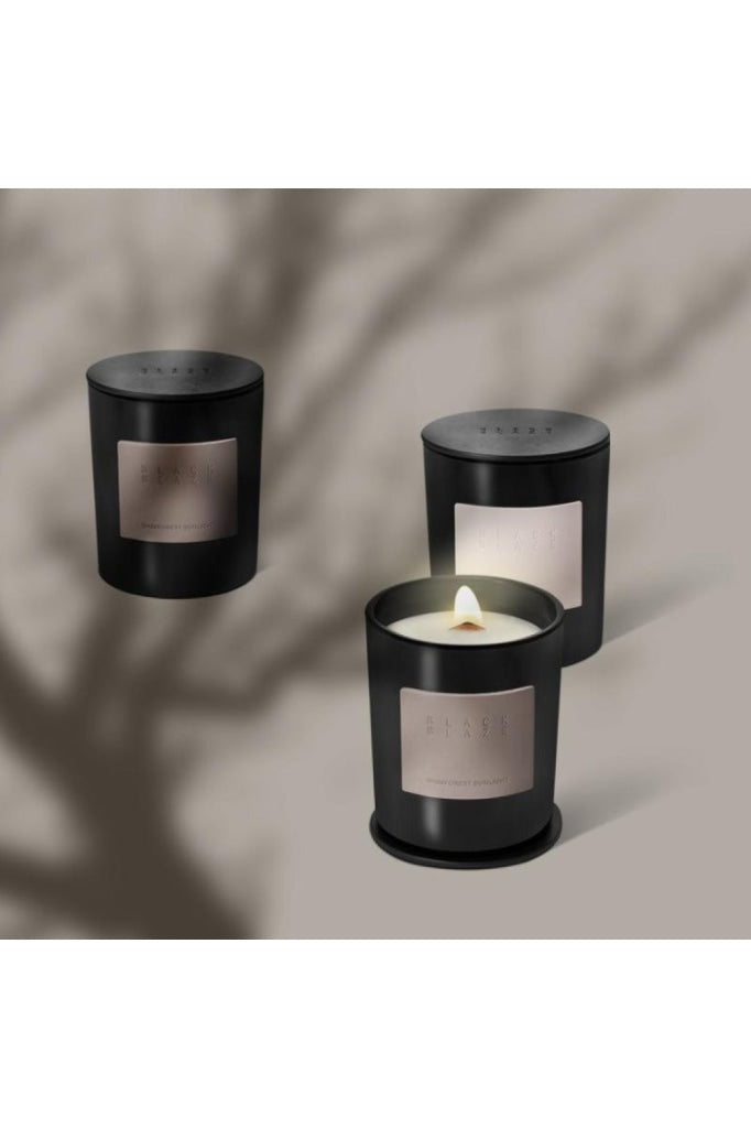 BLACK BLAZE - CANDLE - BUSH WALK - Tempted Kensington