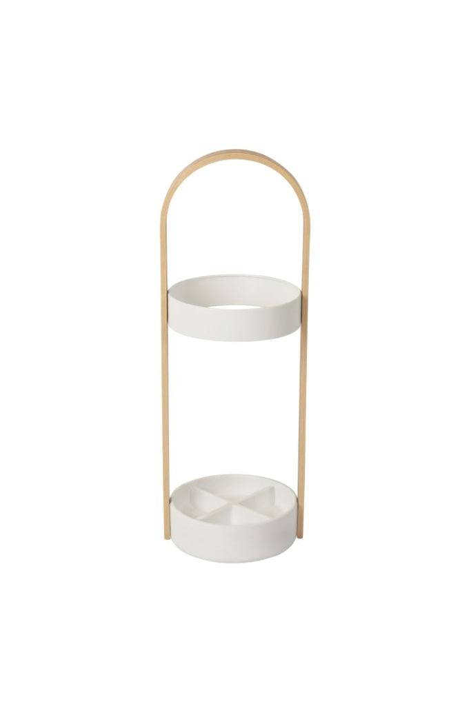 Umbra - Bellwood Umbrella Stand White/Natural Home Accessories
