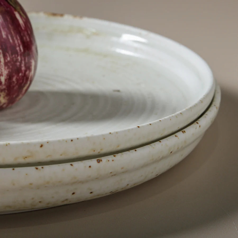 Indigo Love Collectors - Suiki Dinner Plate - White