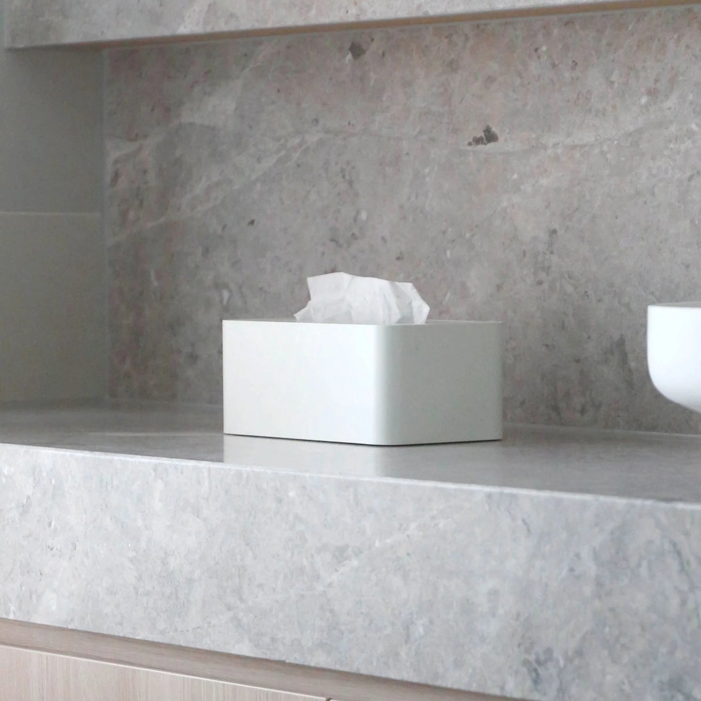 Designstuff - Tissue Box - Matte White