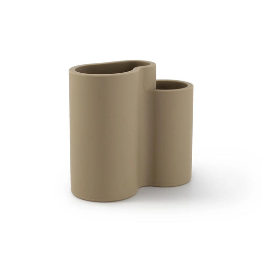 Designstuff - Store-all Cutlery Drainer / Holder - Khaki