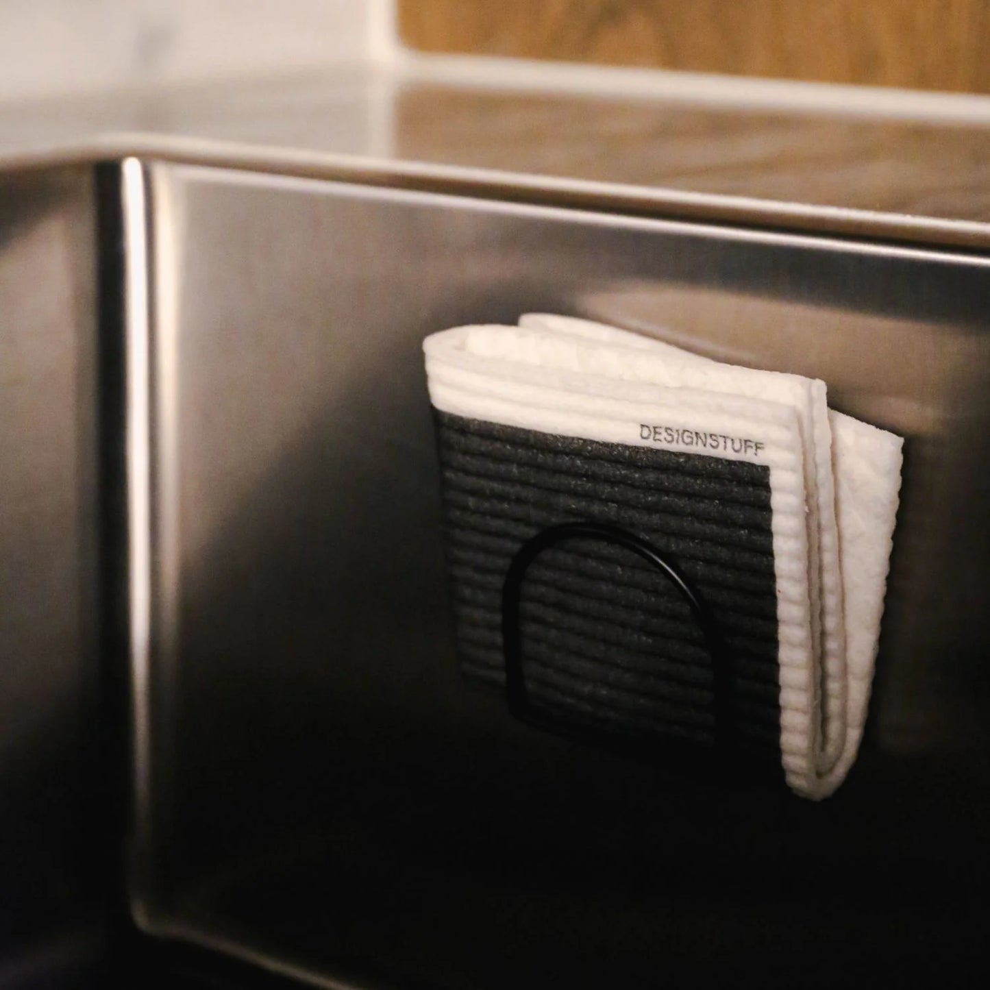 Designstuff - Compostable Eco Dishcloth - Black - (pack Of 3)