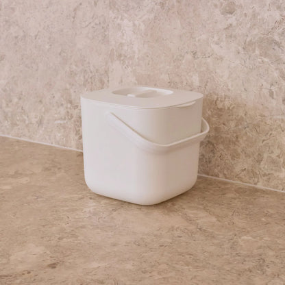 Designstuff - Compost Bin - 7 Litre - White