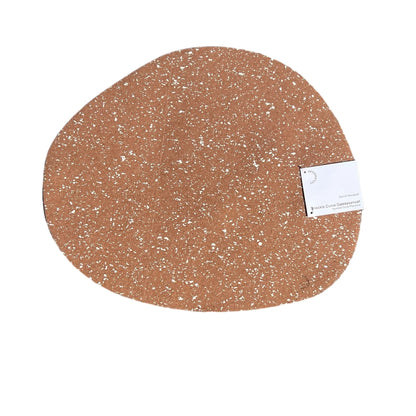 Designstuff - Speckle Placemat - Curved - Camel