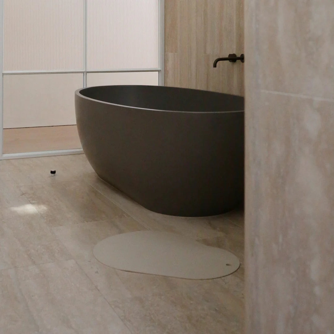 Designstuff - Curv Silicone Bath Mat - Sand