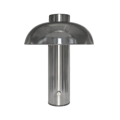 Designstuff - Elio Pillar Portable Lamp - Chrome/chrome
