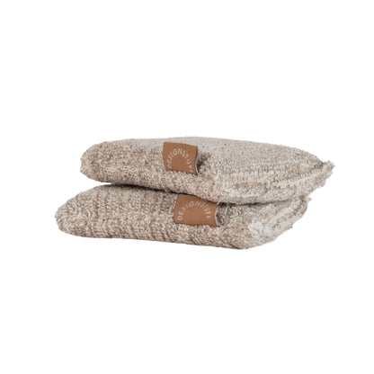 Designstuff - Dishcloth - Hemp Marle Sponge - Camel - (set Of 2)