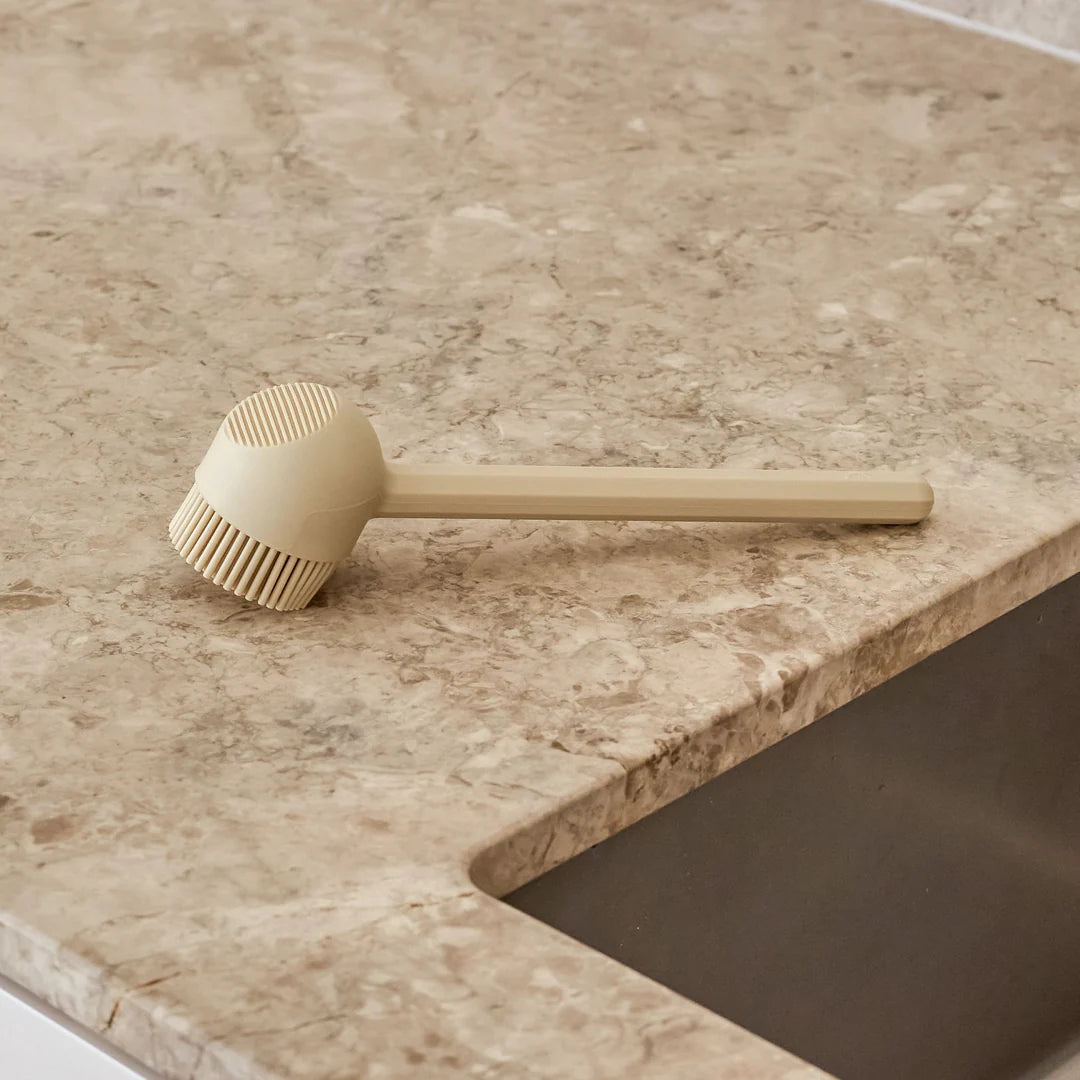 Designstuff - Dish Brush - Silicone - Sand