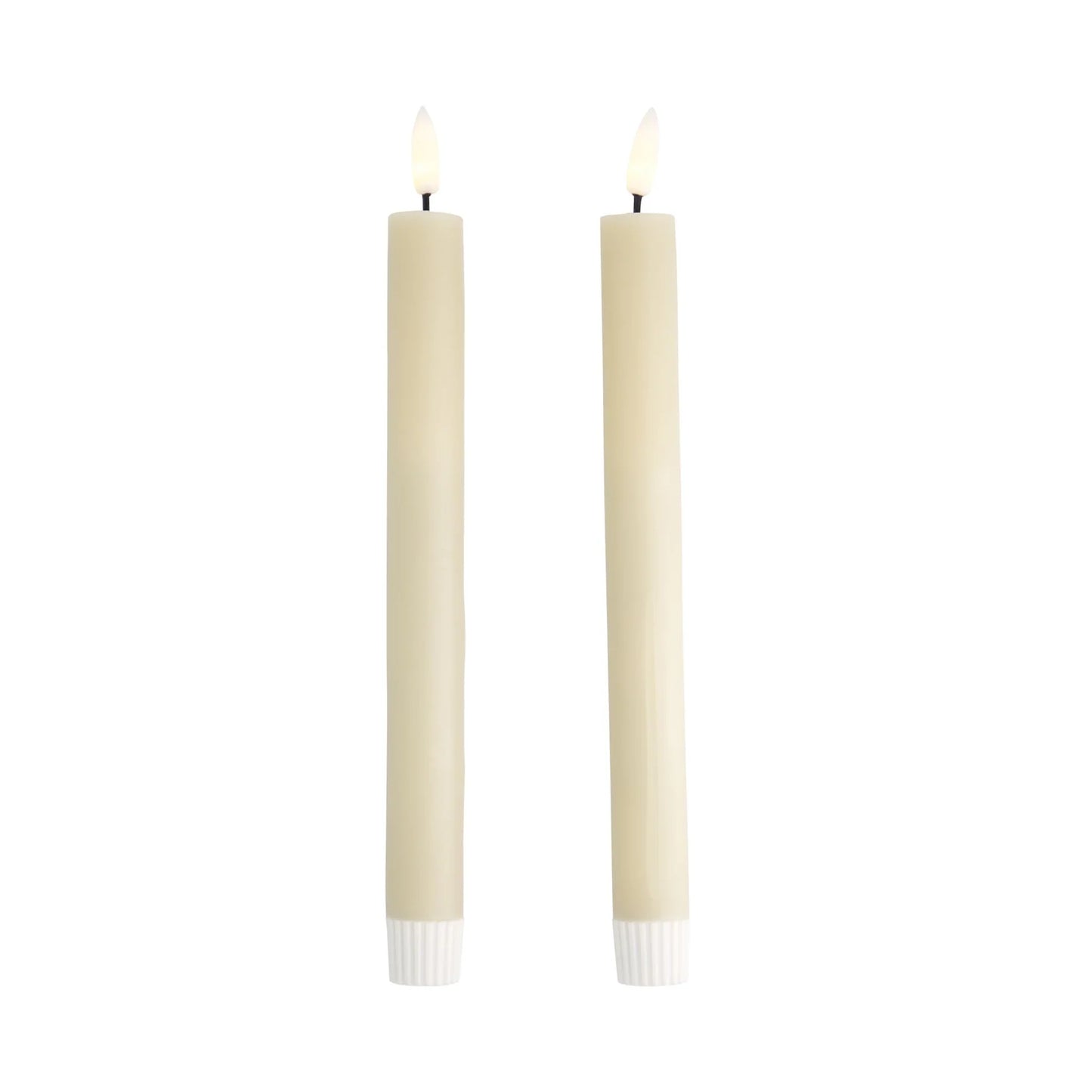 Designstuff - Viah Led Candle - (set Of 2) - Sand