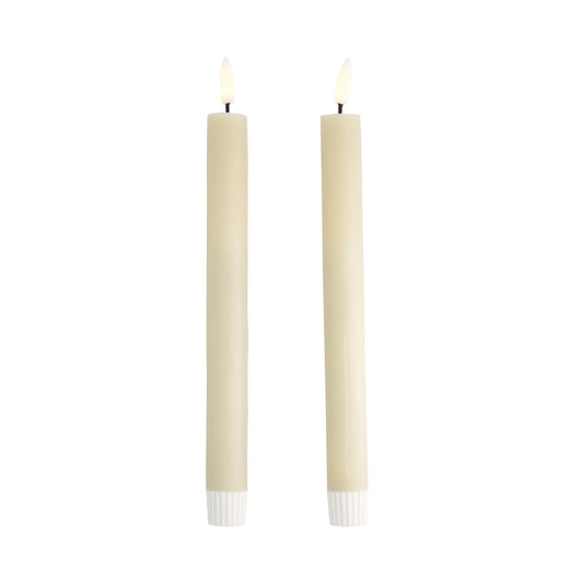 Designstuff - Viah Led Candle - (set Of 2) - Sand
