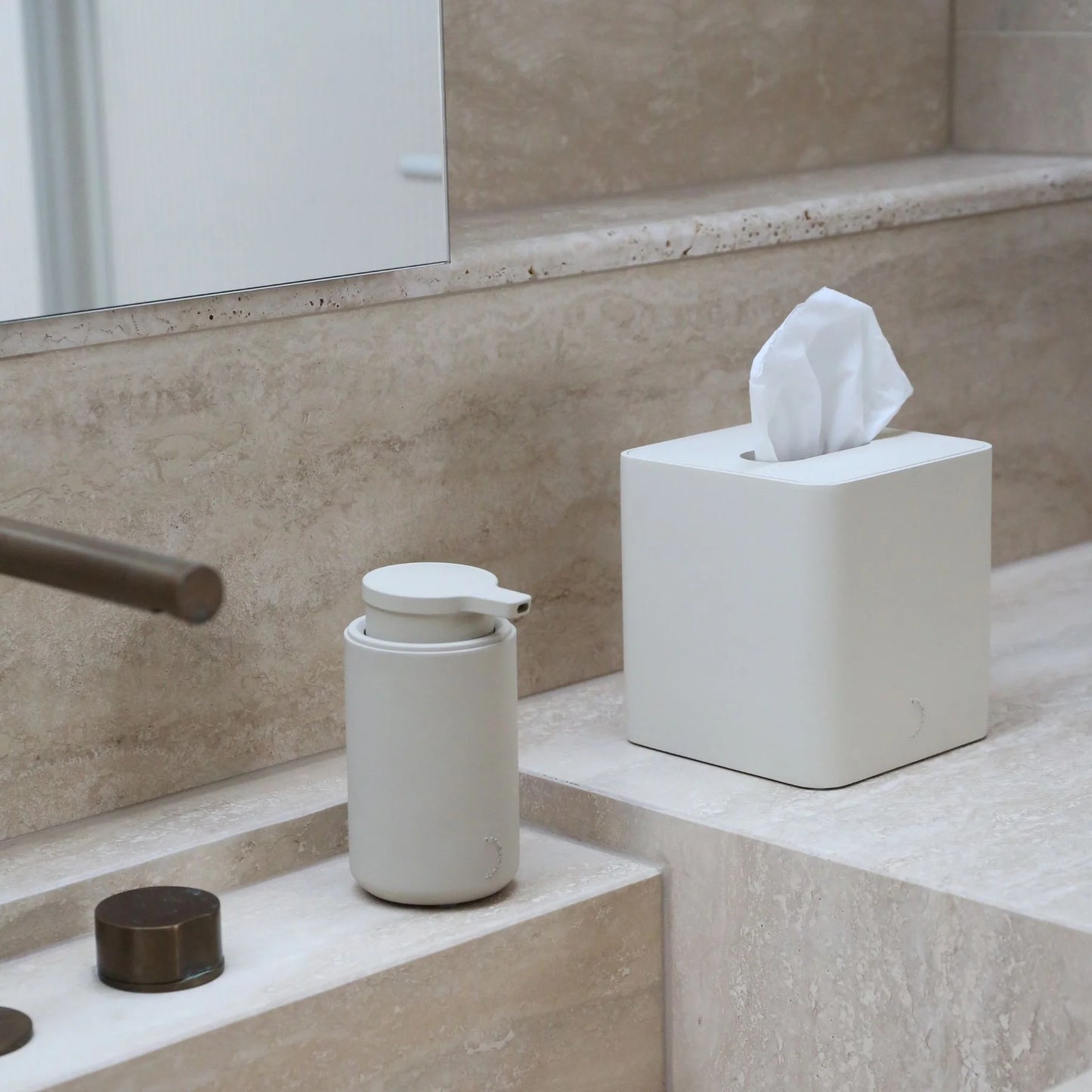 Design Stuff - Arc Soap Dispenser - Sand