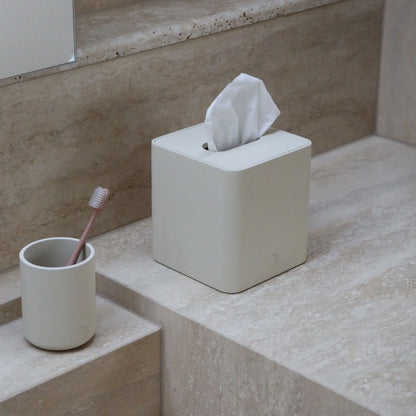 Designstuff - Arc Tissue Box - Square - Sand