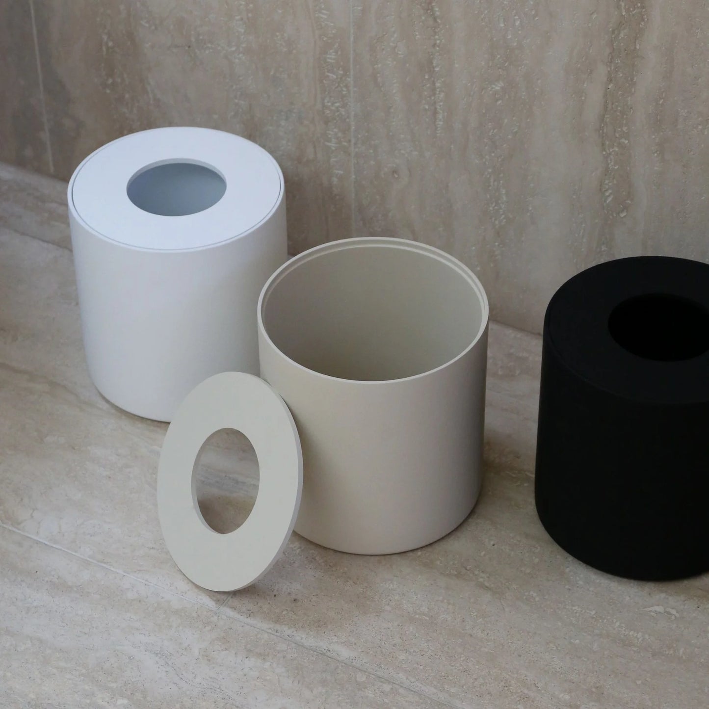 Designstuff - Arc Bin - 4 Litre - Sand