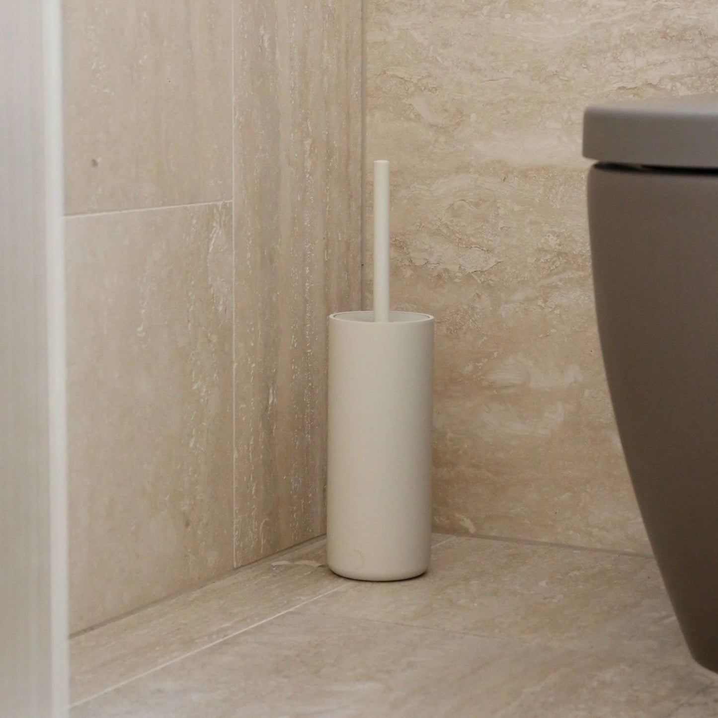 Designstuff - Arc Toilet Brush- Sand