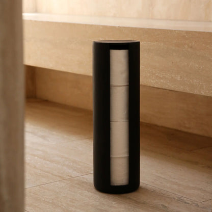 Designstuff - Arc Toilet Paper Storage Holder - Black