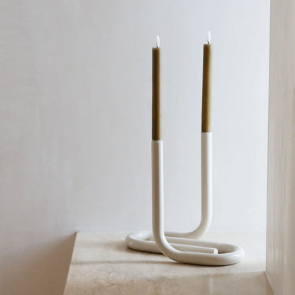 Designstuff - Viah Candleholder - Sand