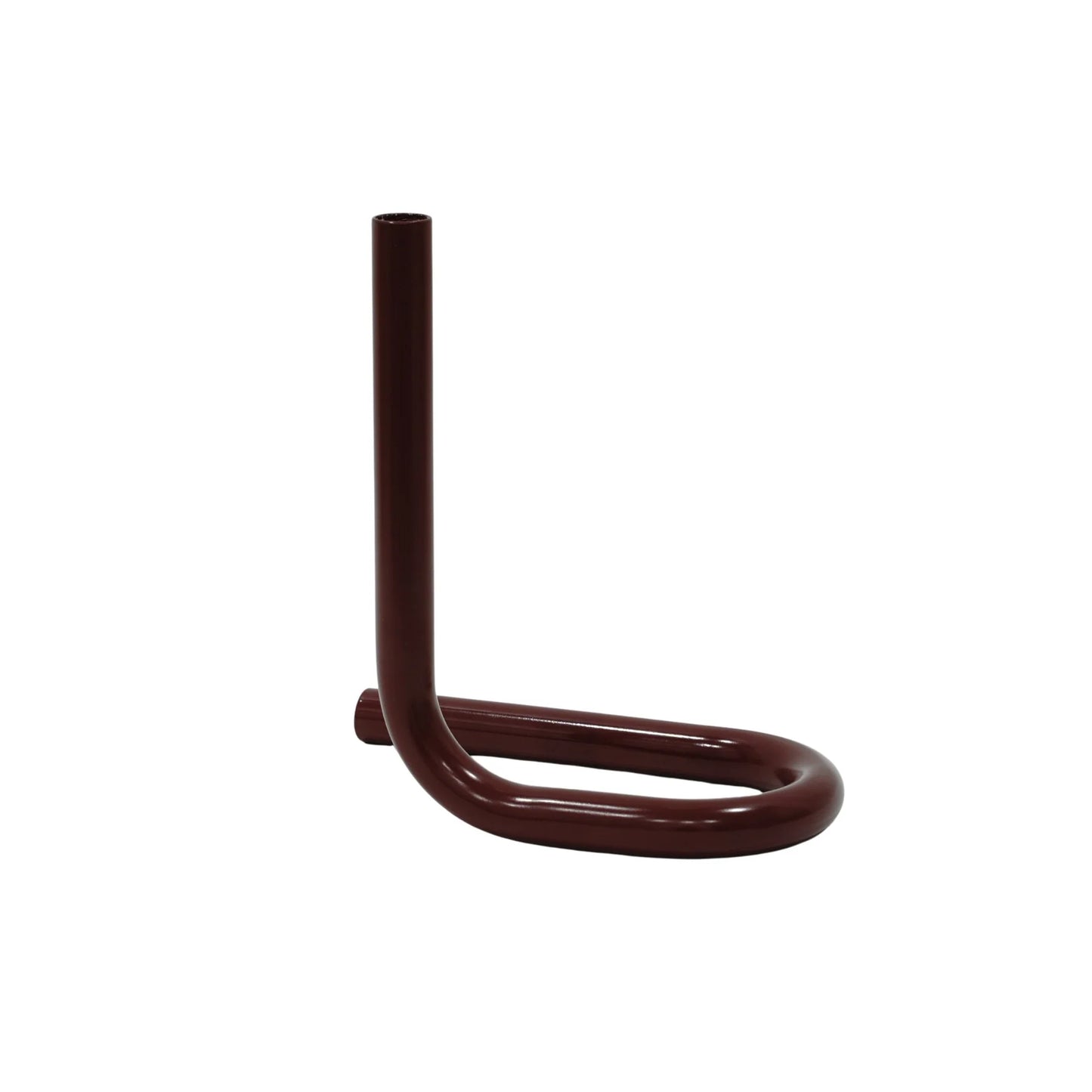 Designstuff - Viah Candleholder - 24l X 13.5w X 26cmh - Burgundy