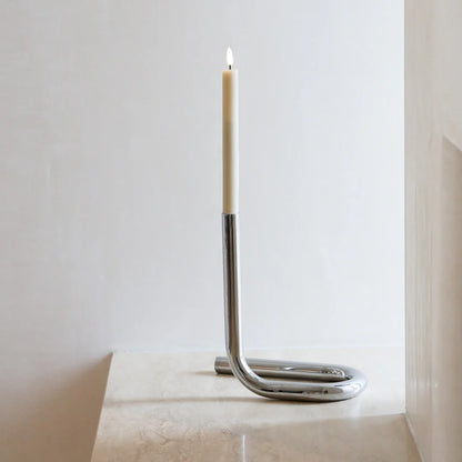 Designstuff - Viah Candleholder - Chrome